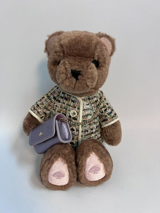 brown multi Kate Spade teddy bear crossover bag NWT, one size