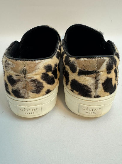 pony hair Celine loafers slides, 38