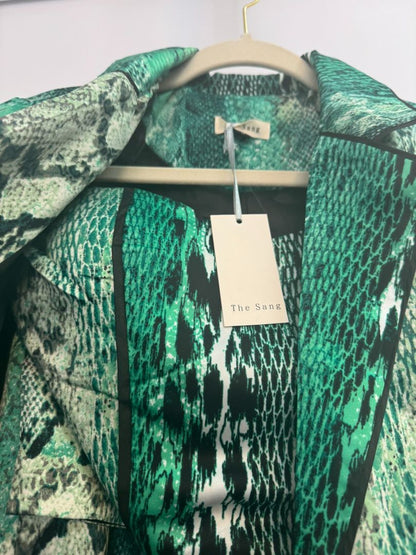 snake print green The Sang 3 piece suit, 2s, 2m, 2l