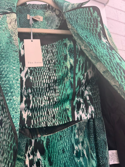 snake print green The Sang 3 piece suit, 2s, 2m, 2l