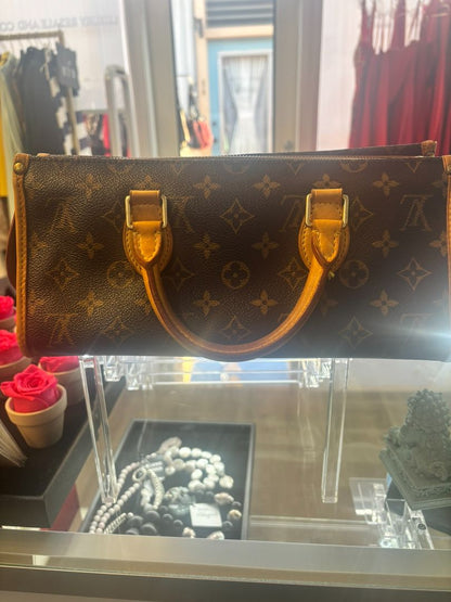 Louis Vuitton Brown Monogram Bedford Barrel Bag