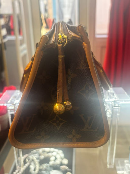 Louis Vuitton Brown Monogram Bedford Barrel Bag