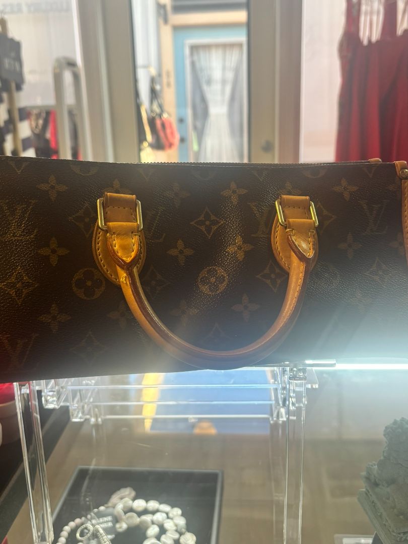 Louis Vuitton Brown Monogram Bedford Barrel Bag