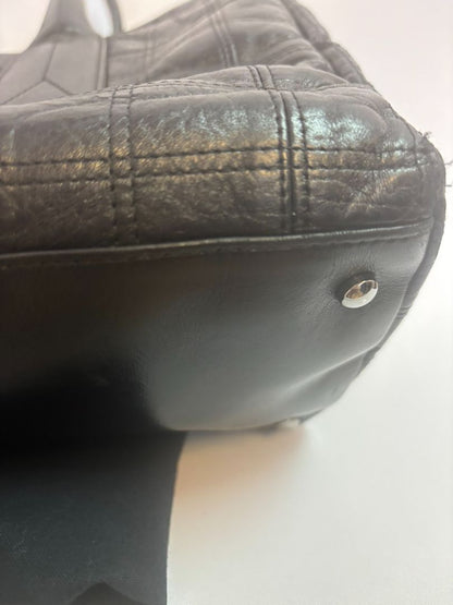 black Chanel tote, Dimensions (Estimated): Length: 14 in Height: 10 in Depth: 5.5 in Handle Drop: 7 in