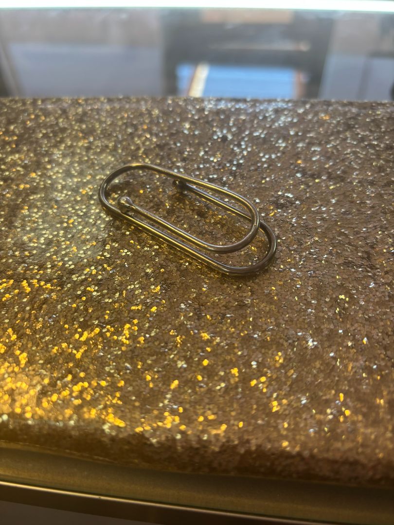 sterling silver NA money clip, 📏 Dimensions (approx.): Length: 1.5 inches (3.8 cm) Width: 0.5 inches (1.3 cm) Thickness: ~1.5 mm