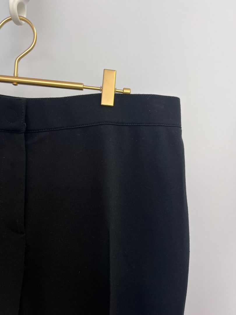 black Akris Punto trousers, 12 US