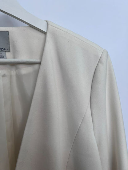 white Halogen blazer, M
