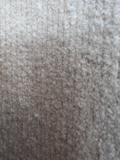 white Express sweater coat, M