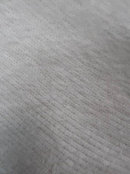 white NA sweater wrap, M