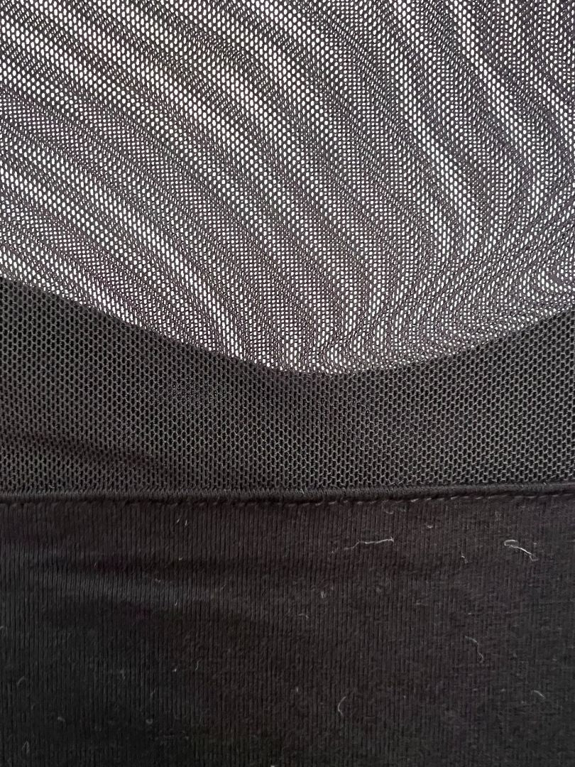 black Smartrock mesh long sleeve, S