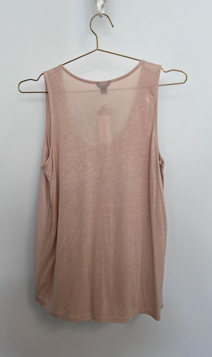 blush Ann Taylor tank top, M