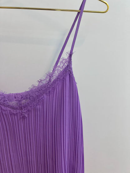 purple Lush tank top, L