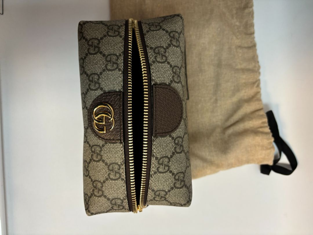 canvas Gucci ophidia makeup case