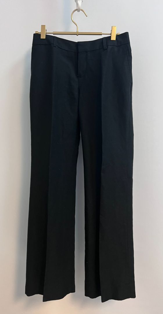 black Banana Republic linen pants, 0P