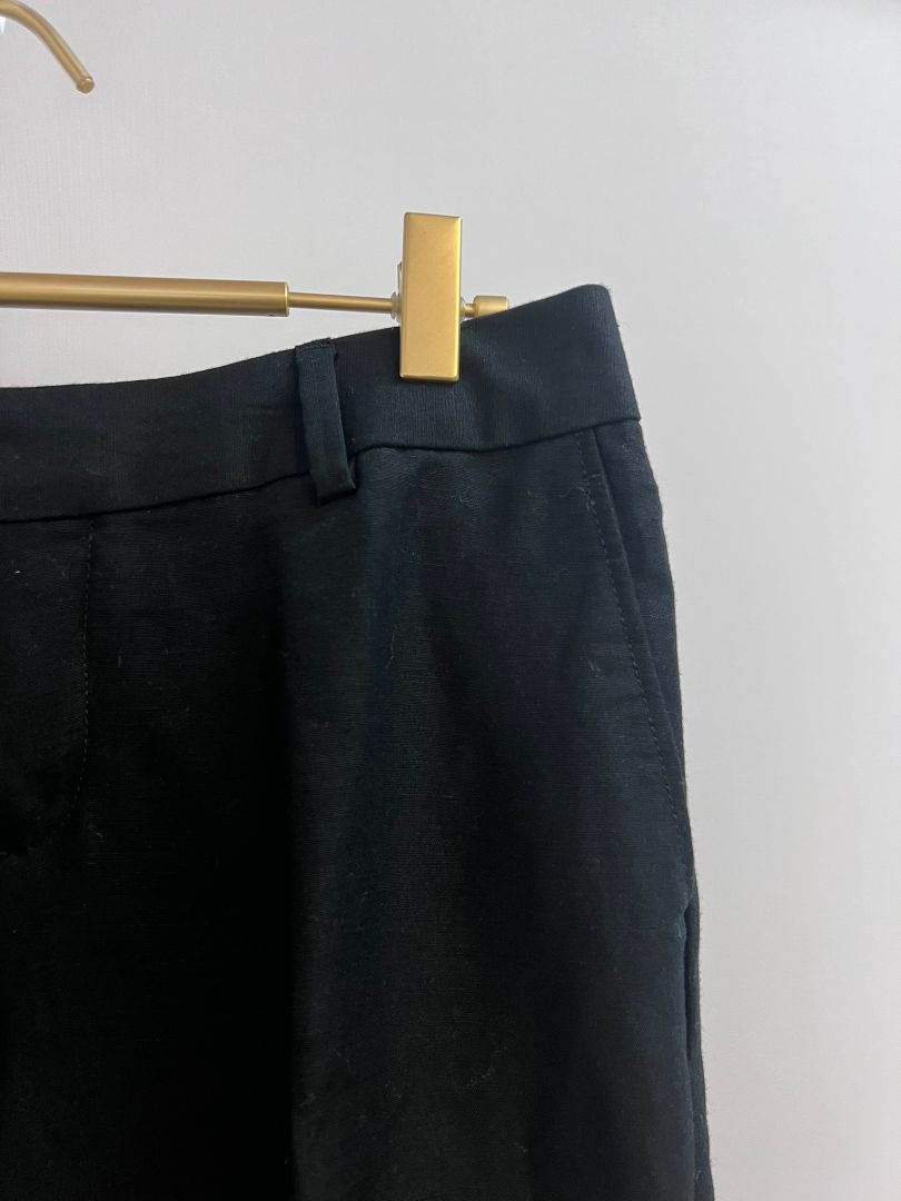 black Banana Republic linen pants, 0P