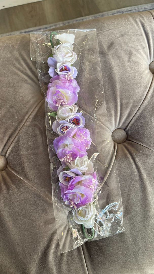 multi color Tutu School Floral headband, O/S