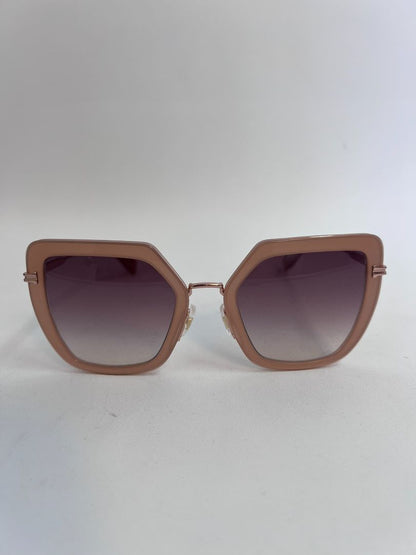 pale pink Marc Jacobs square frames, 2.5 x 2.4 frame