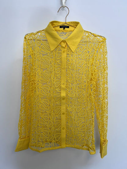 pink, yellow CQ by CQ button up, 1s, 2m, 2l