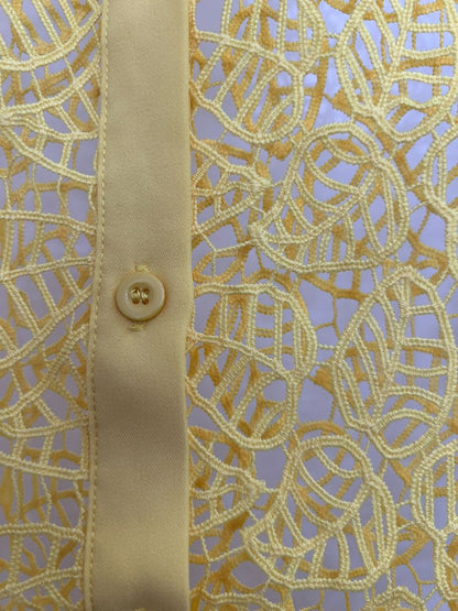 pink, yellow CQ by CQ button up, 1s, 2m, 2l