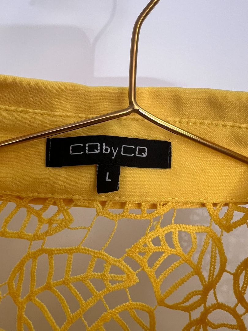 pink, yellow CQ by CQ button up, 2s, 2m, 2l