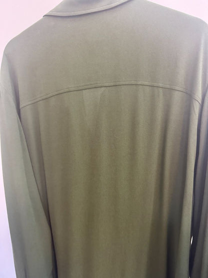 Forest Night Chasor Penmar blouse, L Length (shoulder to hem): 28 in Bust (flat): 21.5 in Sleeve Length: 24 in Shoulder Width: 16.5 in Fit: Relaxed, straight cut with a slight drape