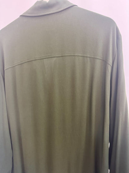 Forest Night Chasor Penmar blouse, L Length (shoulder to hem): 28 in Bust (flat): 21.5 in Sleeve Length: 24 in Shoulder Width: 16.5 in Fit: Relaxed, straight cut with a slight drape