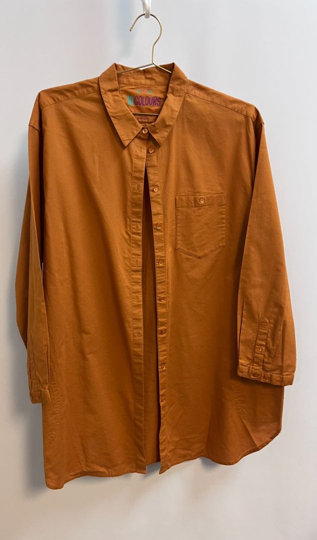mustard 10 Colours button up, L