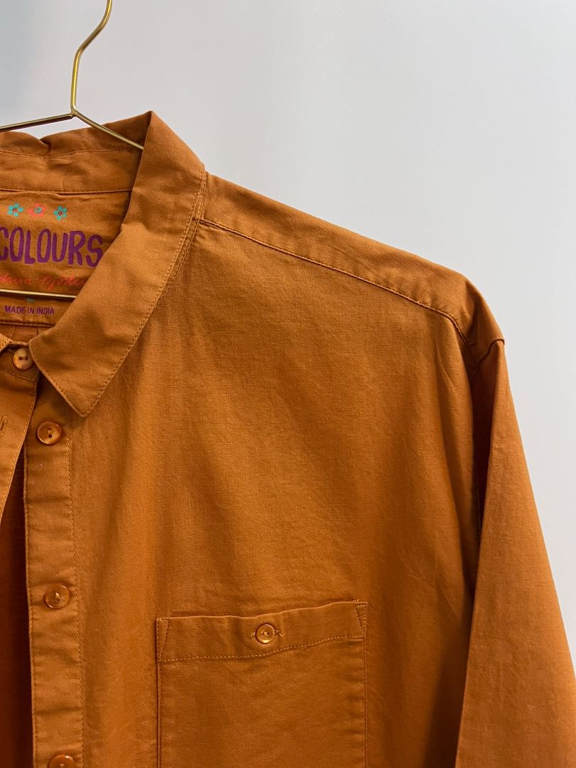 mustard 10 Colours button up, L