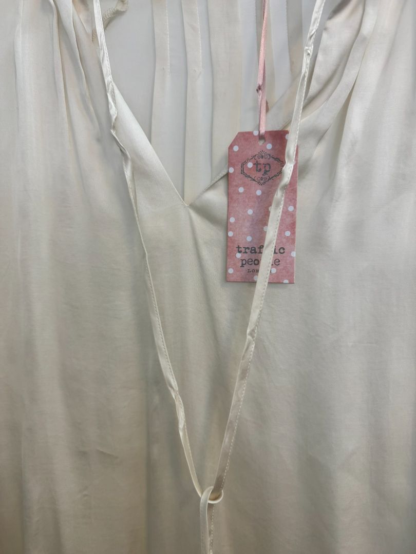 Ivory Traffic People Satin blouse, L
