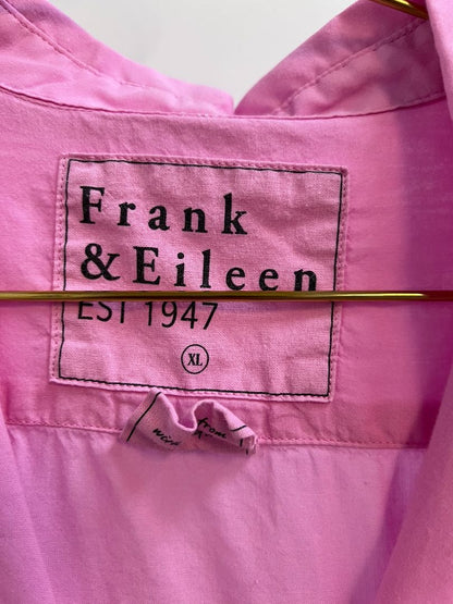 pink Frank & Eileen button up, XL