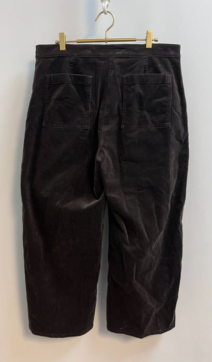 dark brown Eileen Fisher corduroy pants, L