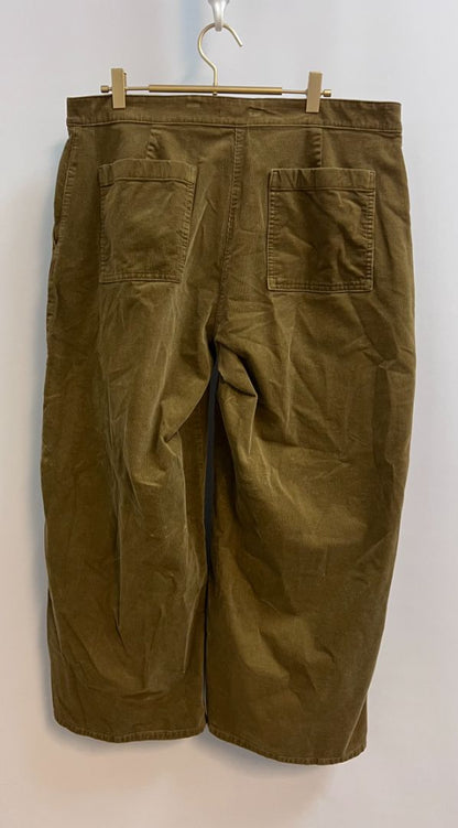 dark yellow Eileen Fisher corduroy pants, L