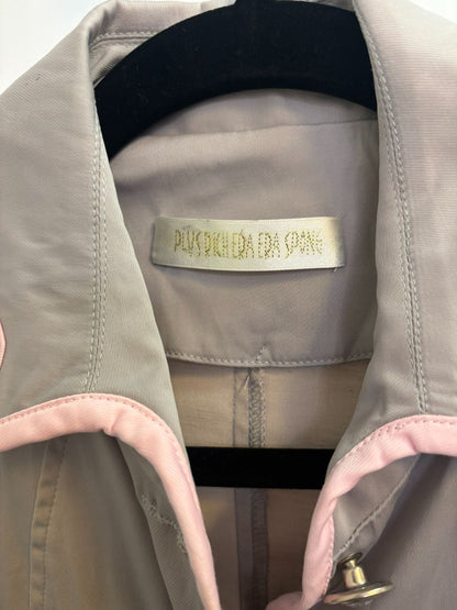 gray Dulce Era Era rain coat