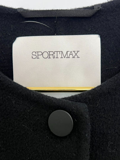 black Sportmax buttoned dress, one size