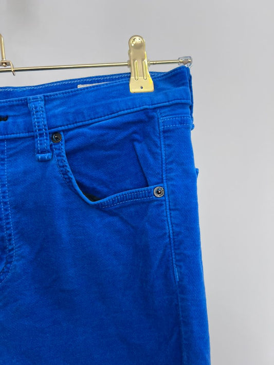 blue Rag & Bone suede jeans, 28