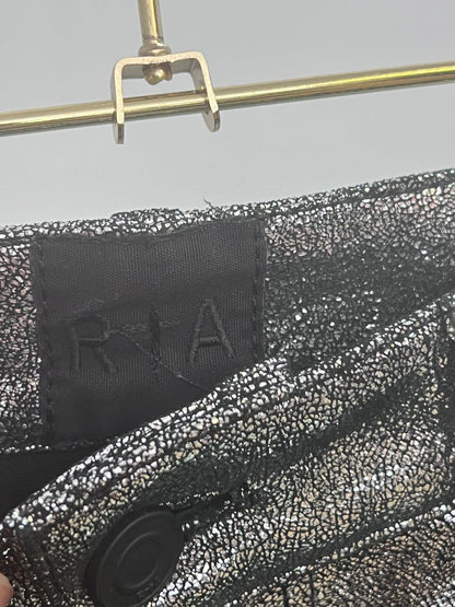 metallic silver R + A metallic pants, NA