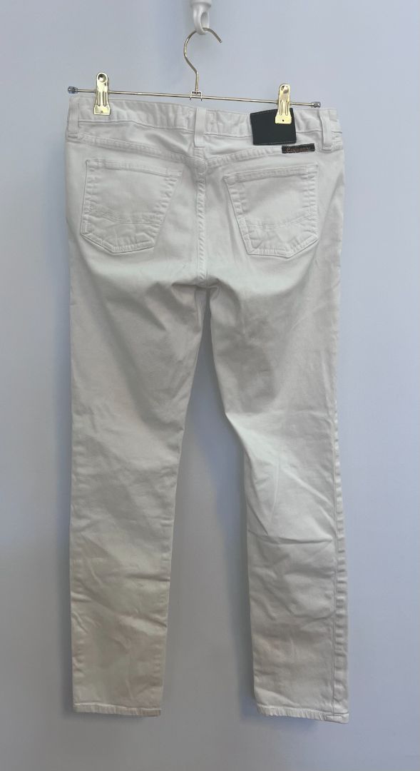 white Civilianaire jeans, 27
