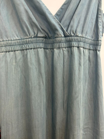 Chambray Holding Horses denim chambray dress, 6 US