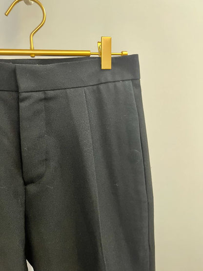 black Yves Saint Laurent trousers, 32M