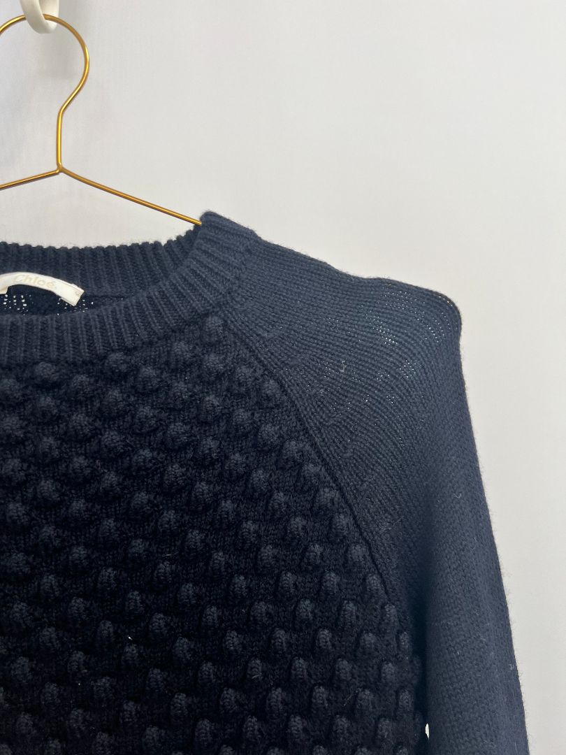 navy Chloe sweater, S