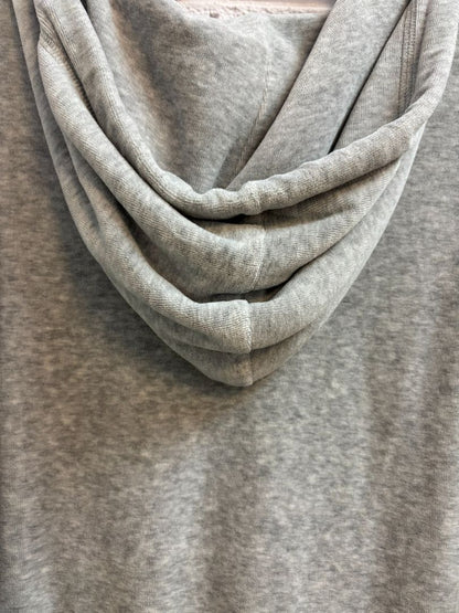 grey Juicy Couture zip up jacket, L