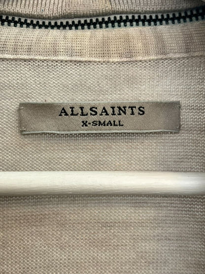 taupe All Saints cardigan, XS`