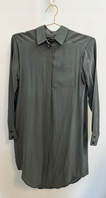 dark grey All Saints button up, US 2