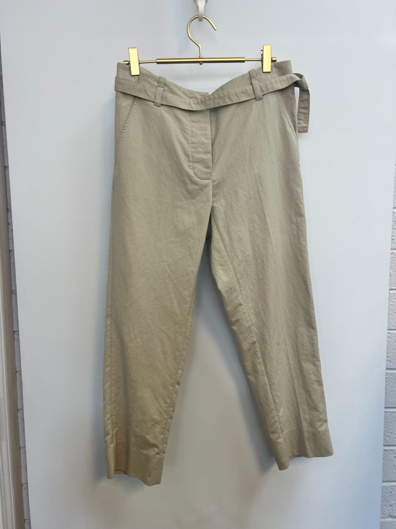 beige Marni straight leg pant, 38