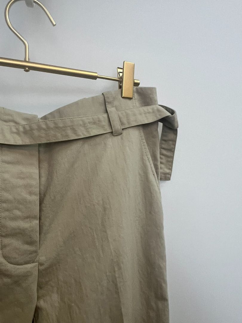 beige Marni straight leg pant, 38