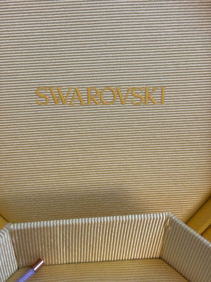 rose gold and lavander swarovksi Rose Gold-Tone Frame with Crystal Center Product Details, Frame Size: Approximately 12–15 mm across (based on visual scale)