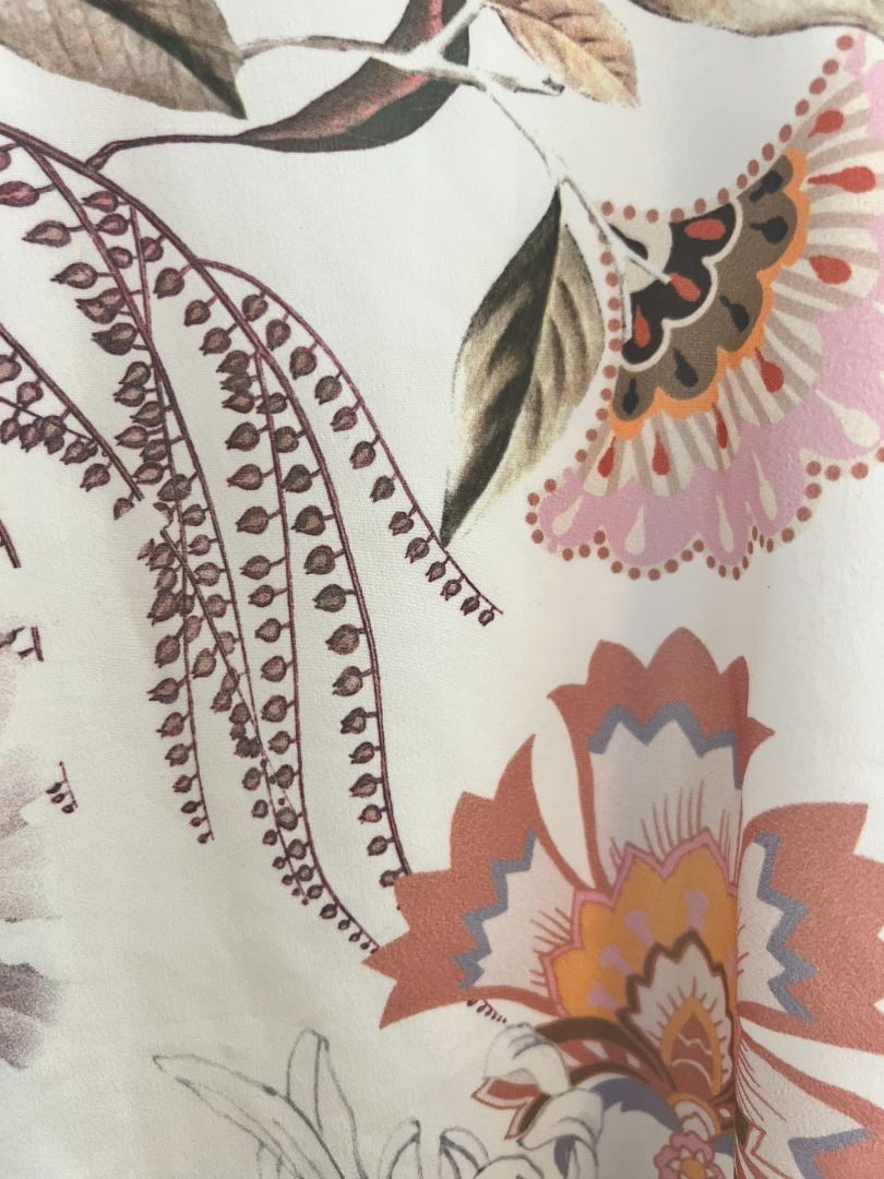 white multi Ted Baker floral top, 3