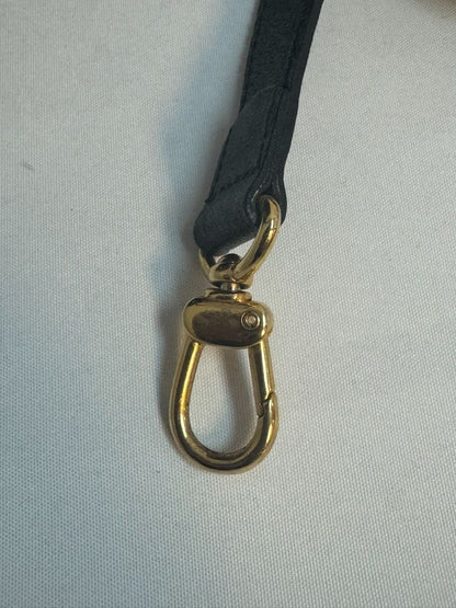 black Fendi Vitello King Luxor Bag, Approximate Dimensions: Estimate ~ 25 cm (W) × 18 cm (H) × ~8‑10 cm (D) (≈ 10″ × 7″ × 3‑4″)