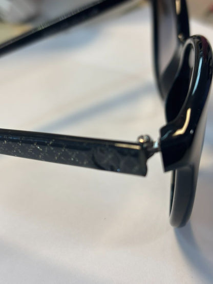 black Gucci round eye, OS