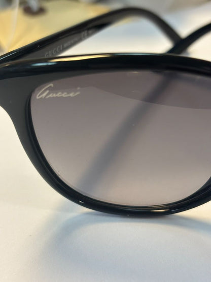 black Gucci round eye, OS
